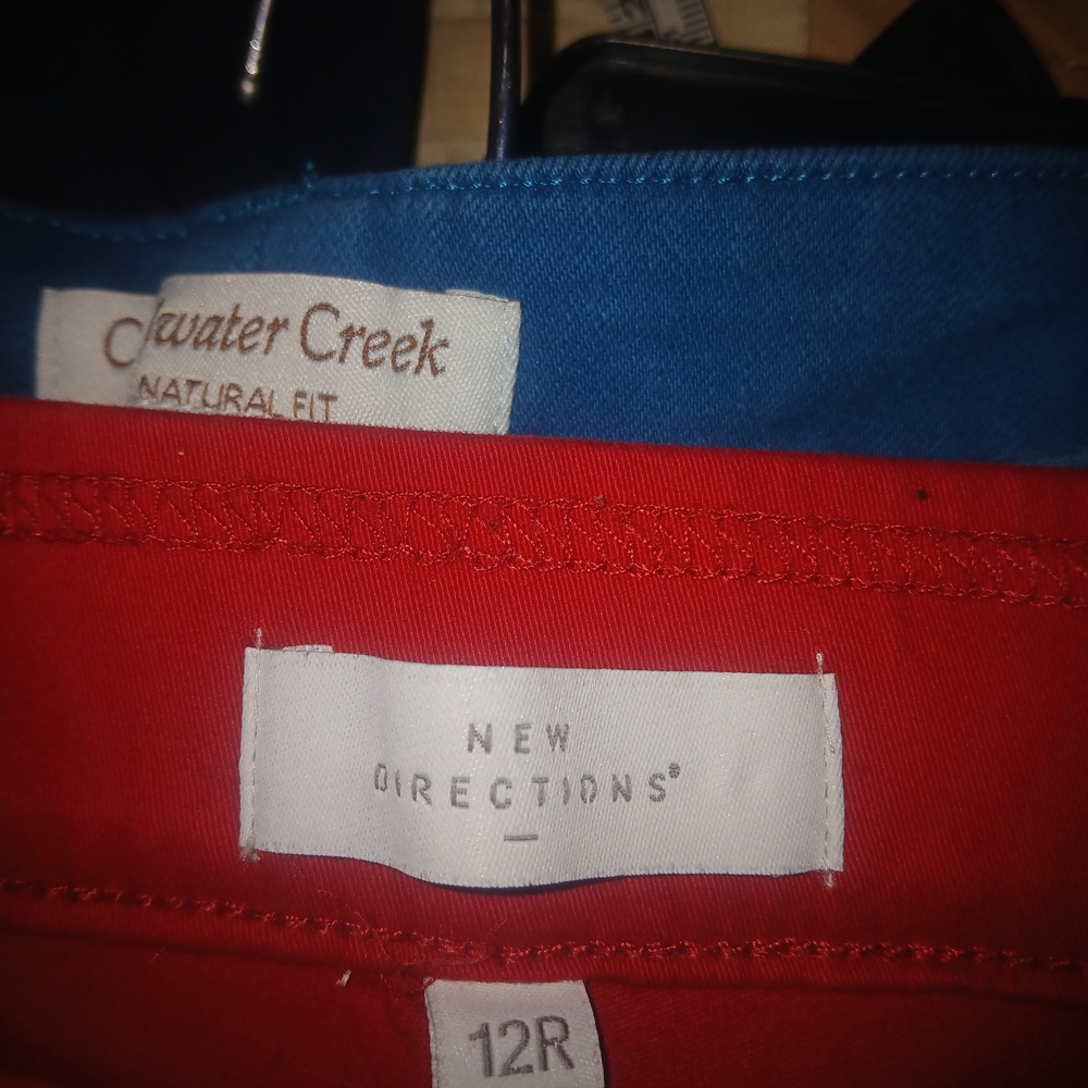 New Directions Red Pants